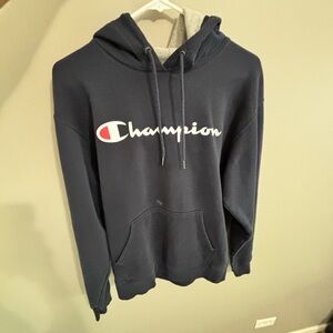 Champion Navy Hoodie